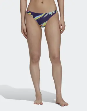Adidas Positivisea Graphic Hero Bikini Bottoms