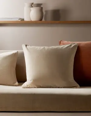 Velvet cushion case 60x60cm 