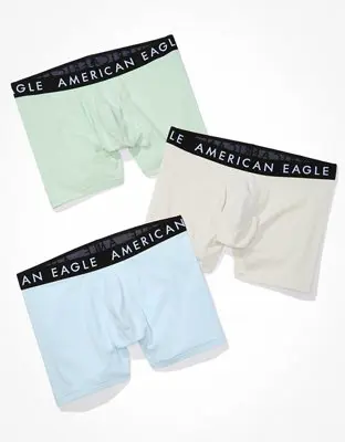 American Eagle O 4.5" Classic Boxer Brief 3-Pack. 1