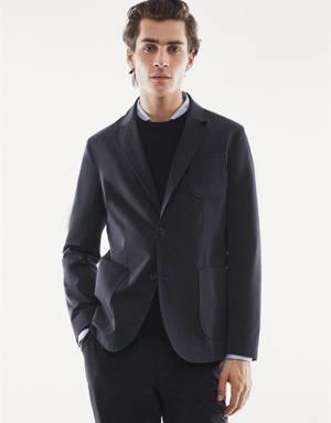 Giacca slim-fit water-repellent
