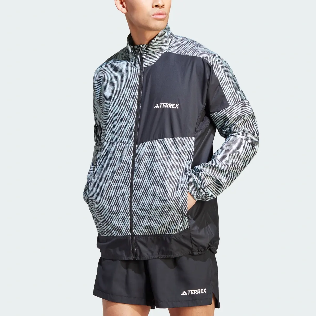 Adidas Terrex Trail Running Windbreaker. 1