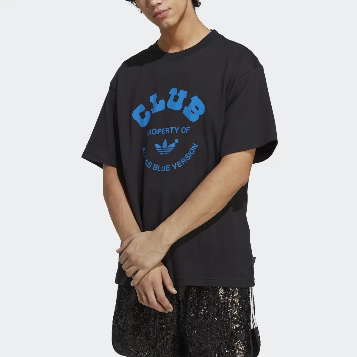 Adidas T-shirt Club Blue Version. 1