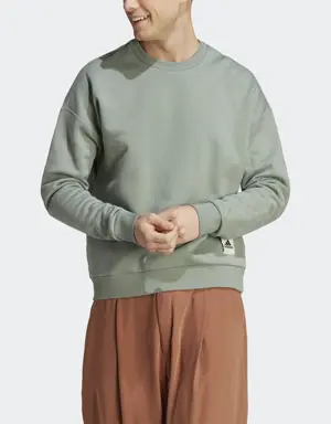Adidas Sweatshirt em Fleece Lounge