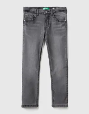 five-pocket skinny fit jeans