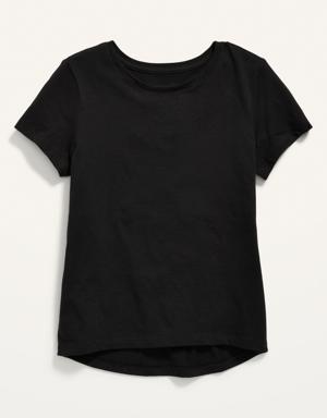 Softest Short-Sleeve T-Shirt for Girls black