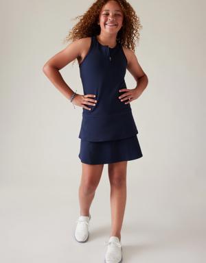 Athleta Girl Swing Dress blue