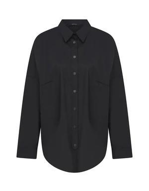 Retro Black Long Sleeve Shirt