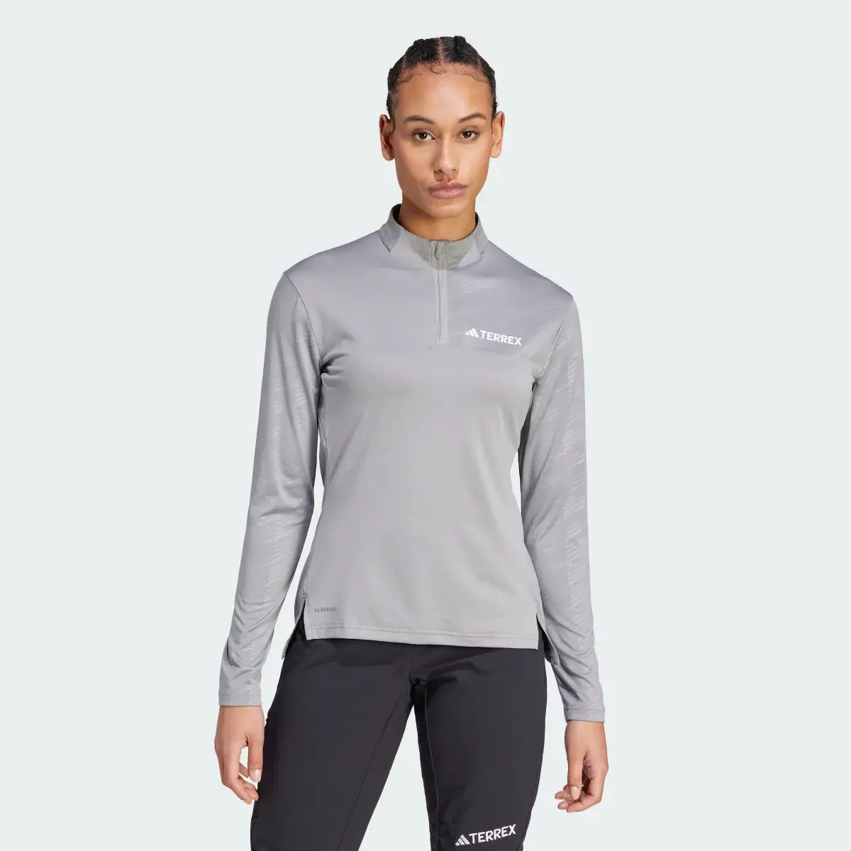 Adidas Terrex Multi Half-Zip Long Sleeve Long-Sleeve Top. 2