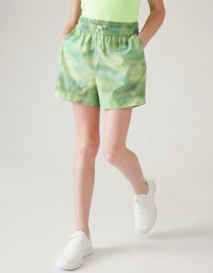 Athleta Girl Play More 3&#34 Short green