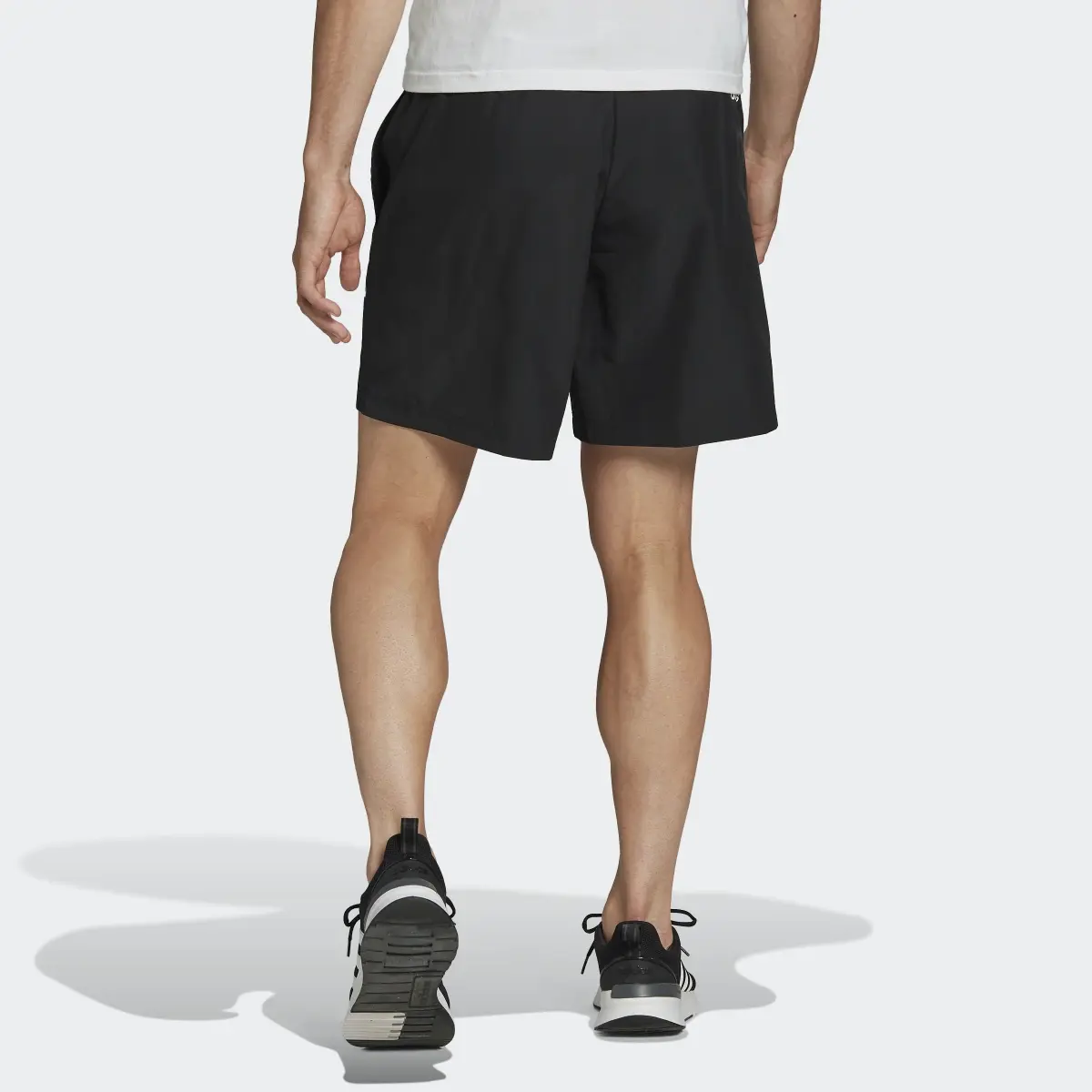 Adidas Essentials BrandLove Chelsea Woven Shorts. 2