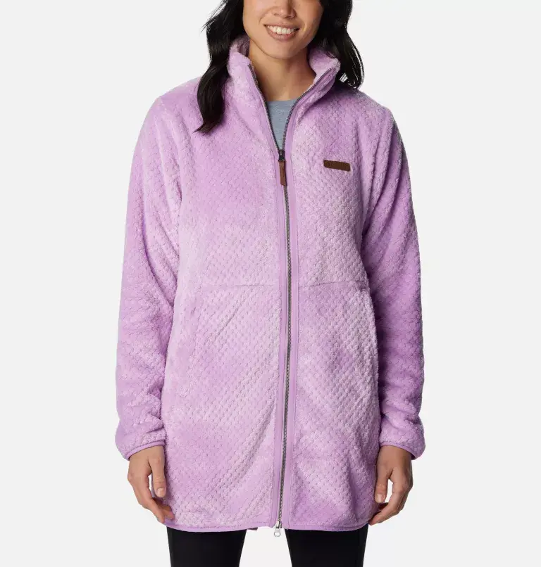 Columbia Women's Fire Side™ Long Full Zip Fleece Jacket. 1