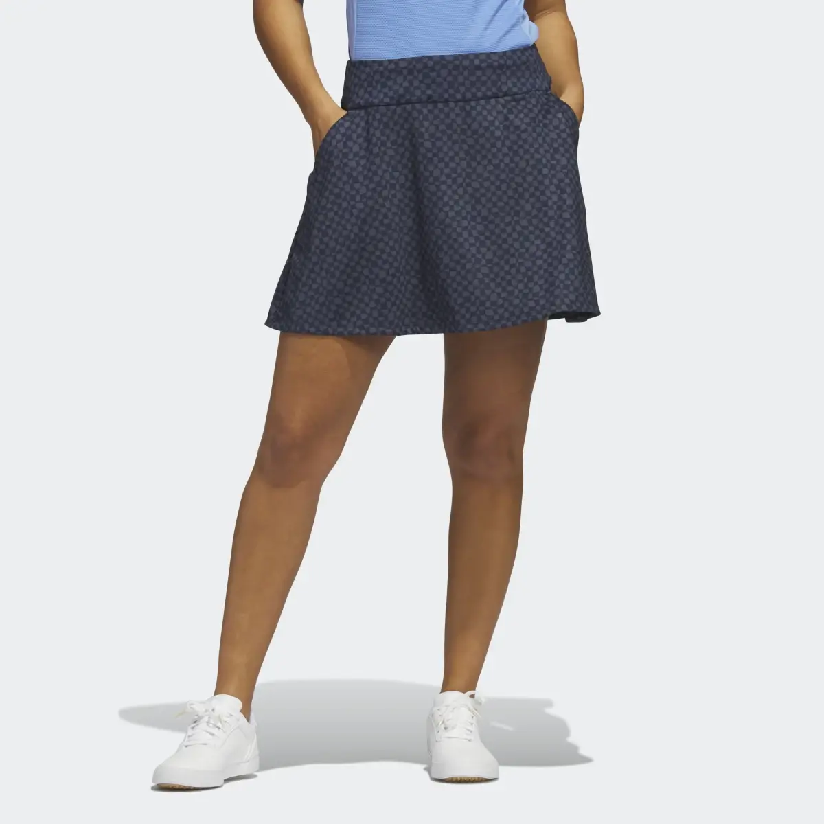 Adidas Printed 16-Inch Golf Skort. 1