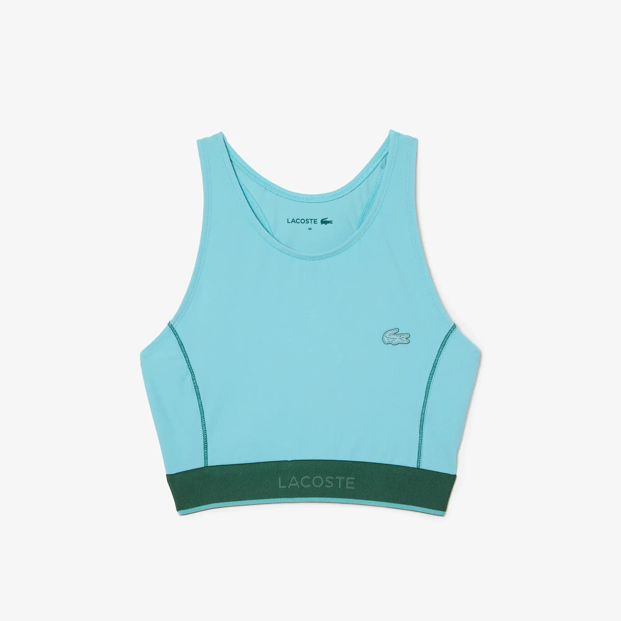 Lacoste Women’s Technical Jersey Swim Top. 2