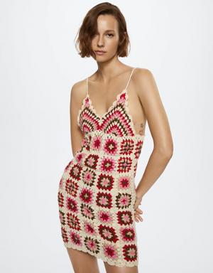 Crochet cotton dress