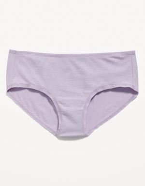 Old Navy Mid-Rise Classic Hipster Underwear for Women purple