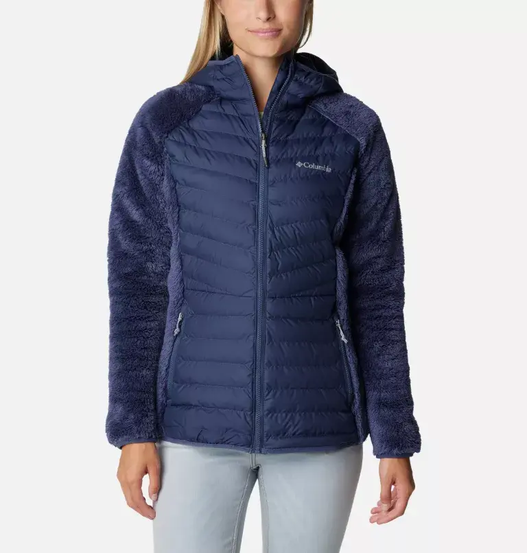 Columbia Women's Powder Lite™ Sherpa Hybrid Fleece Jacket. 1