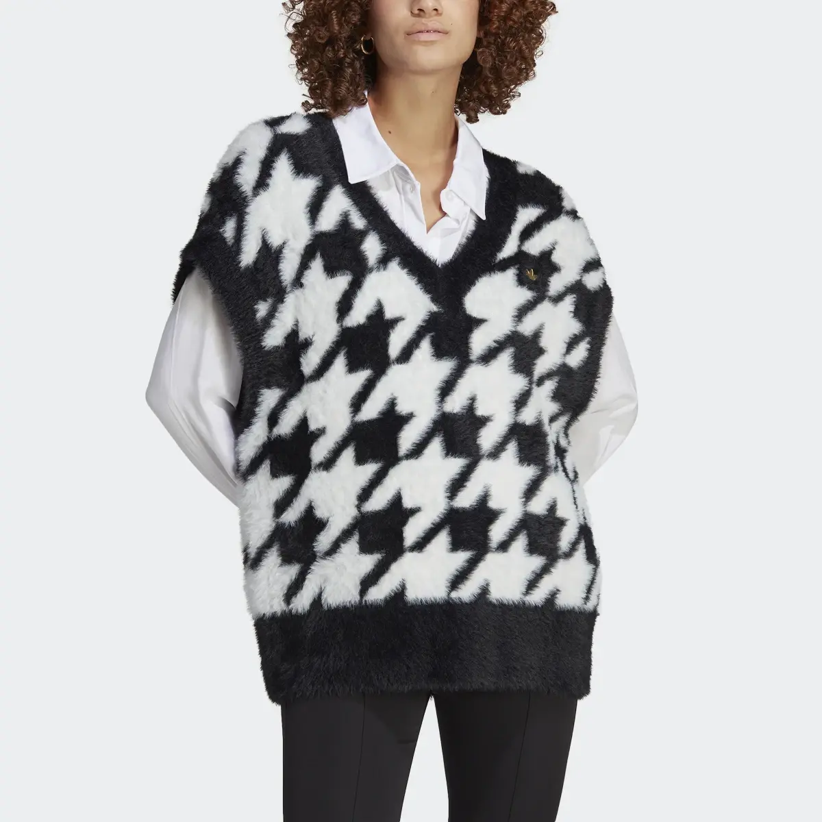 Adidas Chaleco Houndstooth. 1