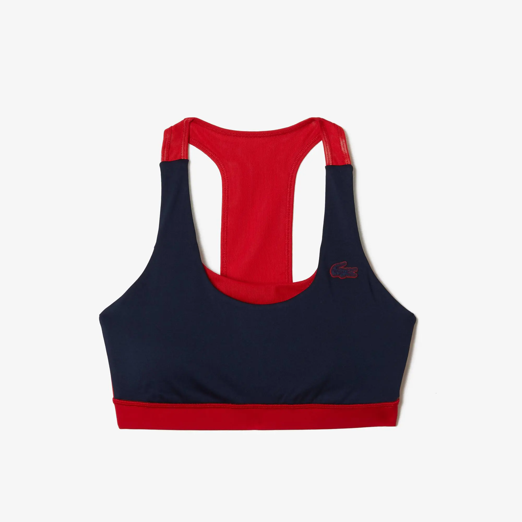 Lacoste Top Deportivo Color Block Lacoste para Mujer. 2 Lacoste Top Deportivo Color Block Lacoste para Mujer. 2