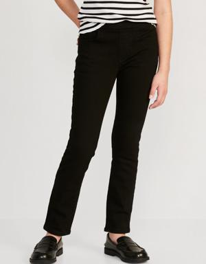 Old Navy Wow Skinny Pull-On Jeans for Girls black