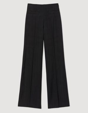 Wide-leg pants Select a size and