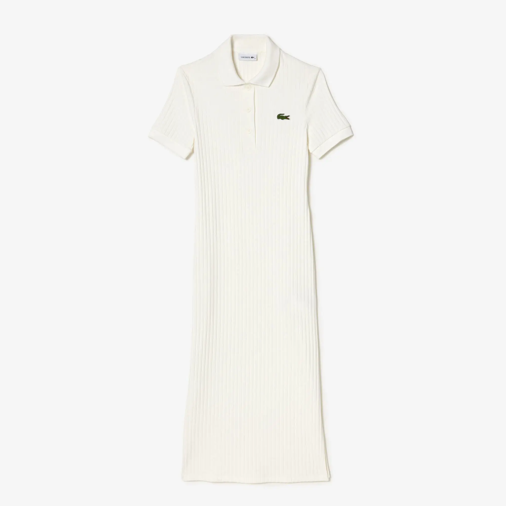 Lacoste Damen LACOSTE Midi-Kleid im Polo-Style. 2