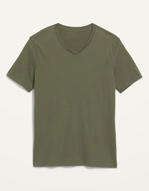 Old Navy Soft-Washed V-Neck T-Shirt for Men green