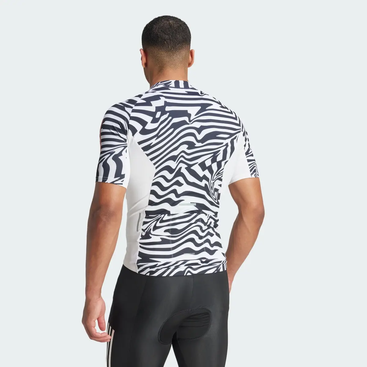 Adidas Camisola de Ciclismo Fast Zebra 3-Stripes Essentials. 3