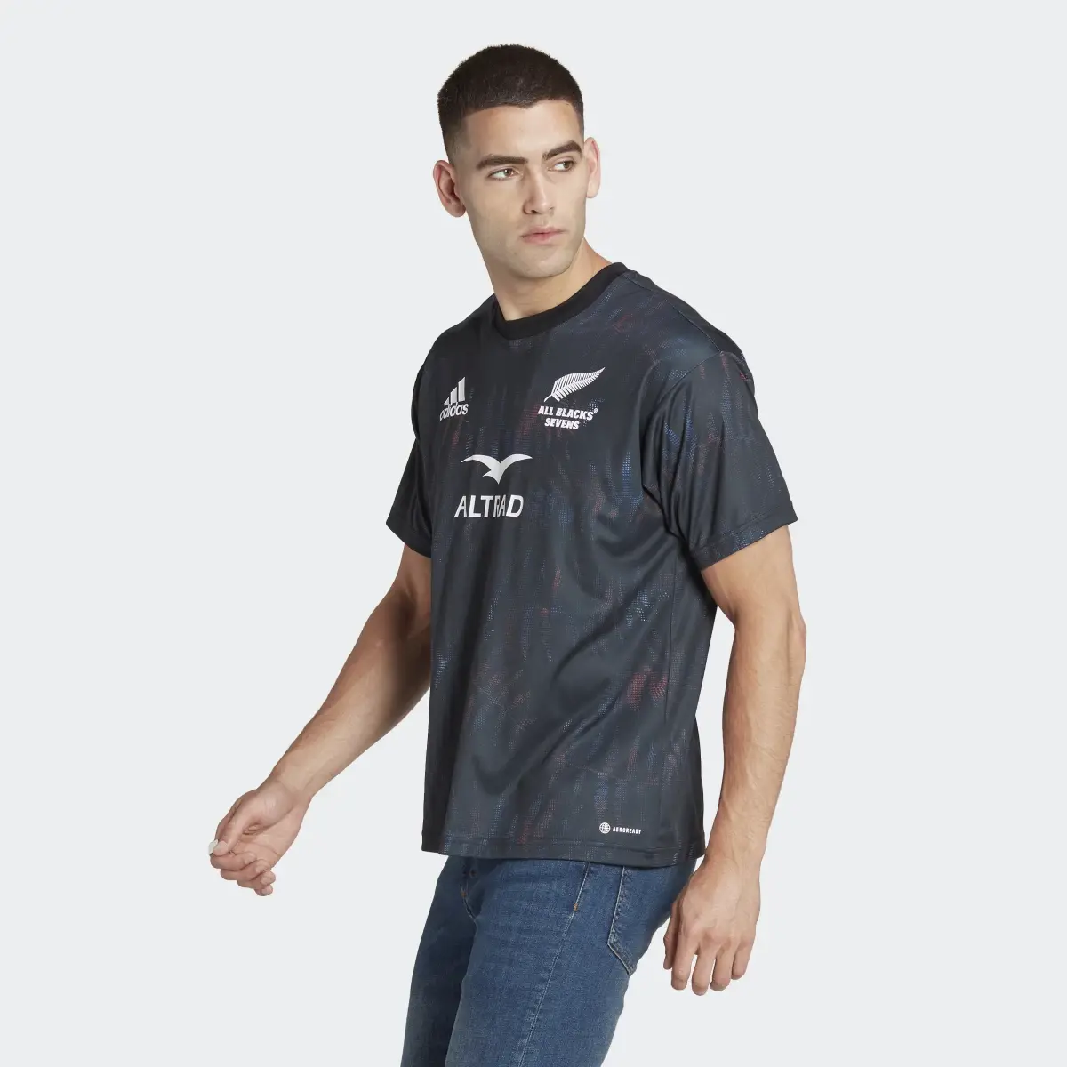 Adidas T-shirt Domicile All Blacks Sevens (Non genré). 2