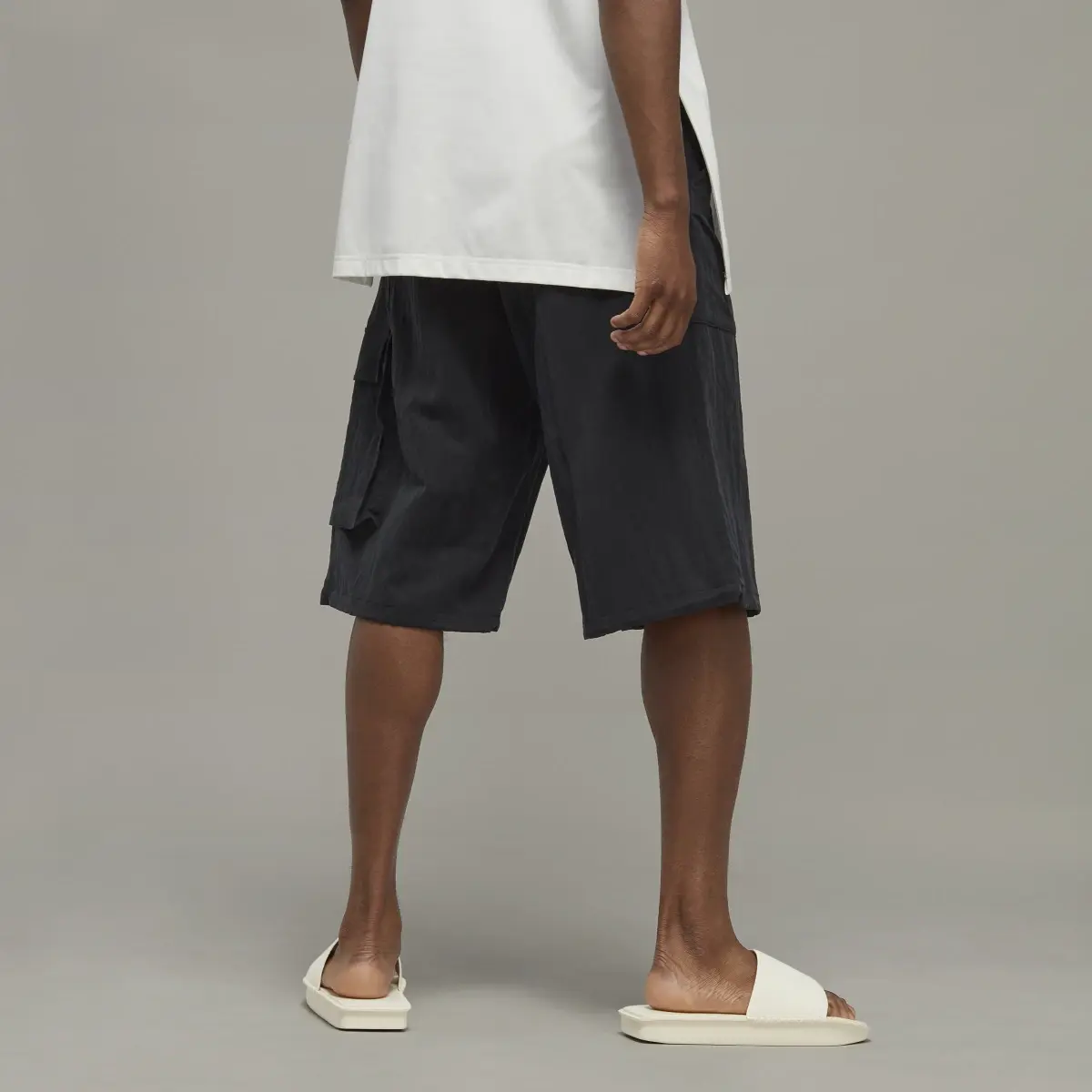 Adidas Y-3 Utility Cargo Woven Shorts. 3