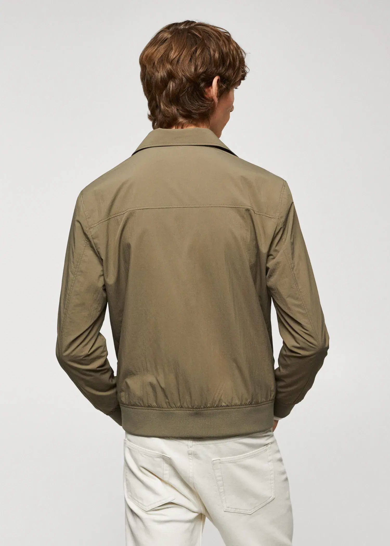 Mango Lightweight technical-fabric jacket. 3