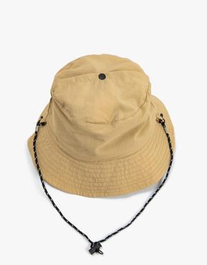Basic Bucket Şapka Çıkarılabilir İp Askılı