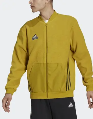 Adidas Essentials Holiday Pack Sherpa Bomber Jacket