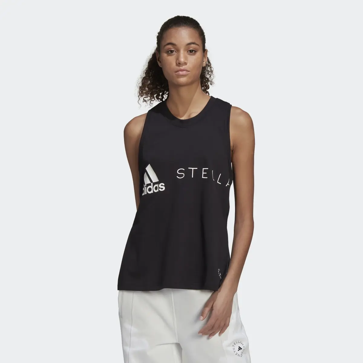 Adidas by Stella McCartney Sportswear Logo Tanktop. 2