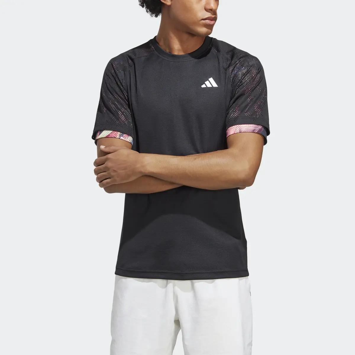 Adidas T-shirt da tennis Melbourne Ergo HEAT.RDY Raglan. 1