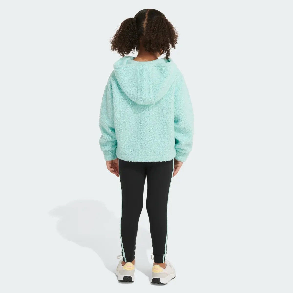 Adidas Two-Piece Hoodie & Legging Set. 2