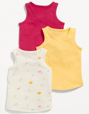Old Navy 3-Pack Tank Top for Toddler Girls yellow