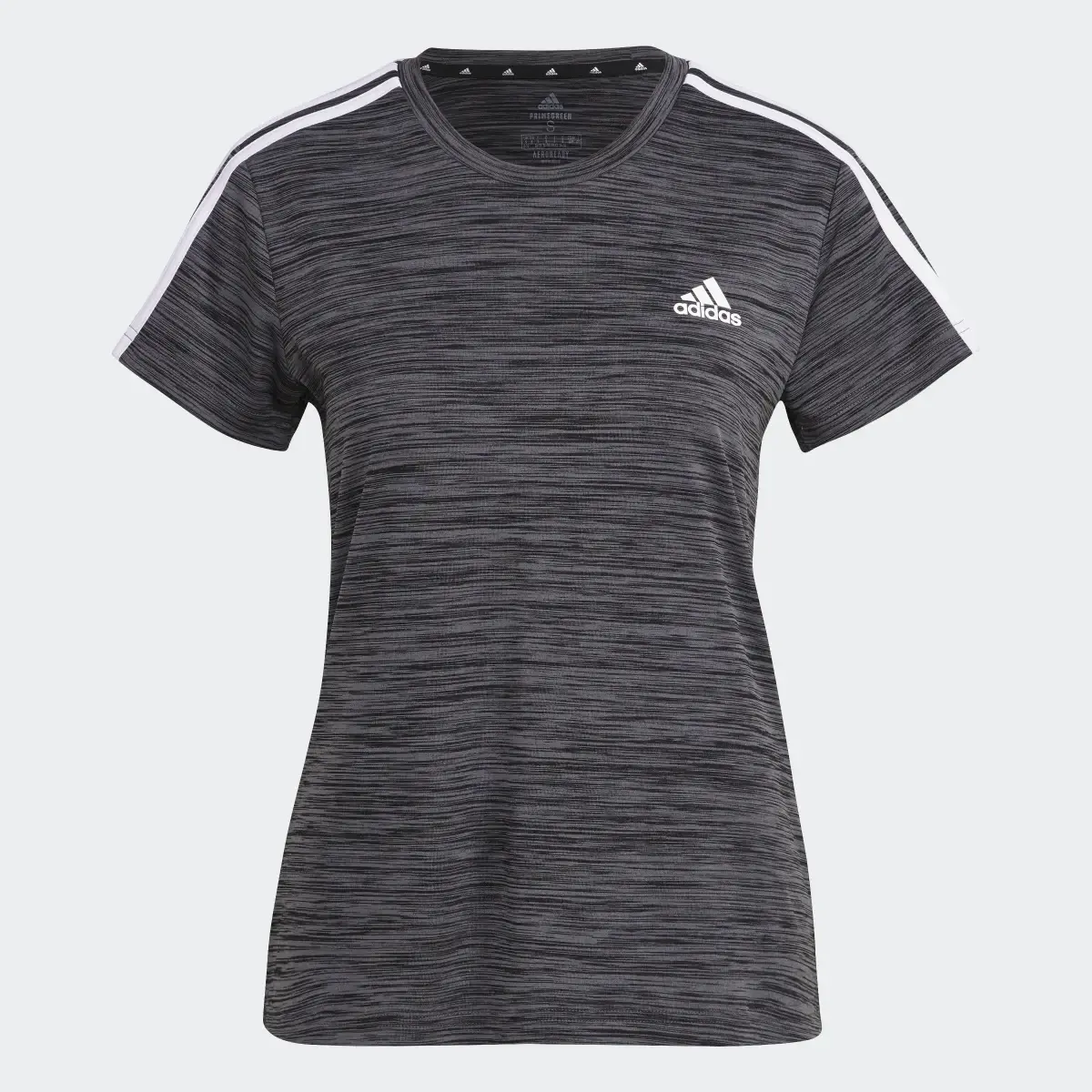 Adidas Designed 2 Move 3-Stripes AEROREADY Primegreen Tee. 1