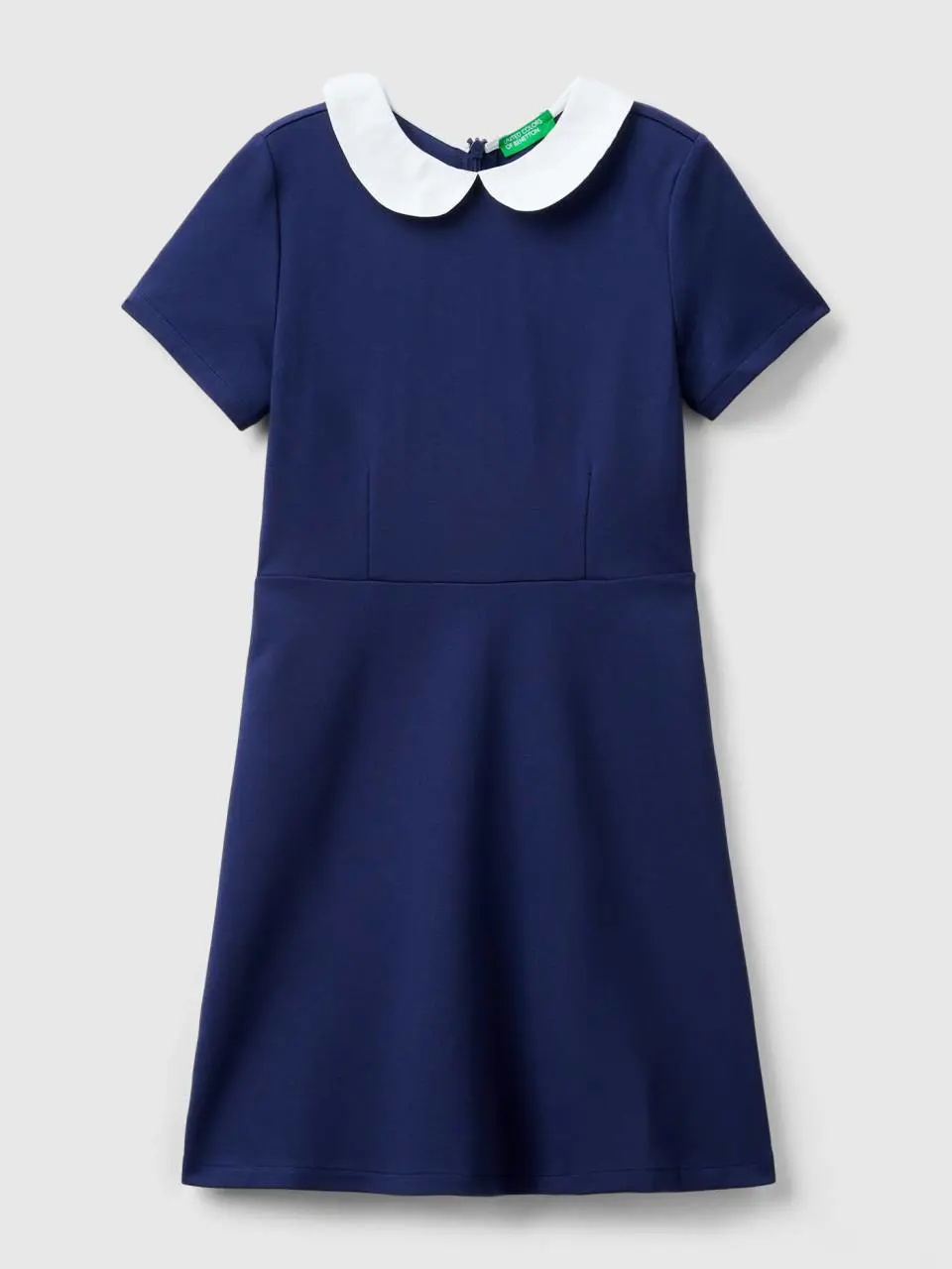 Benetton dress with round collar. 1