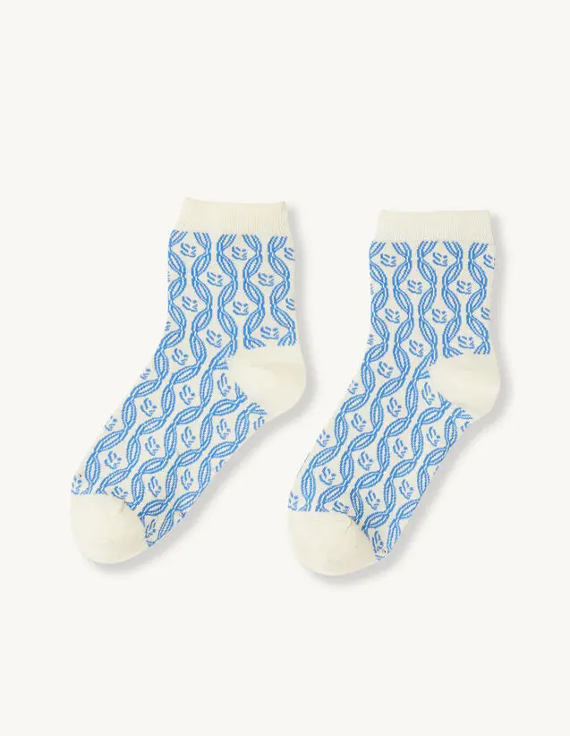 Sandro Double S jacquard socks. 2