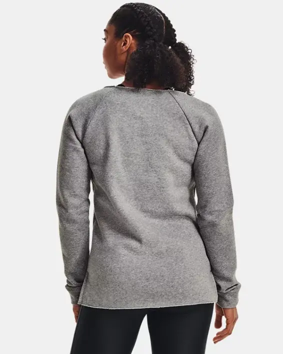 Under Armour Women's UA Hustle Fleece Crew. 2