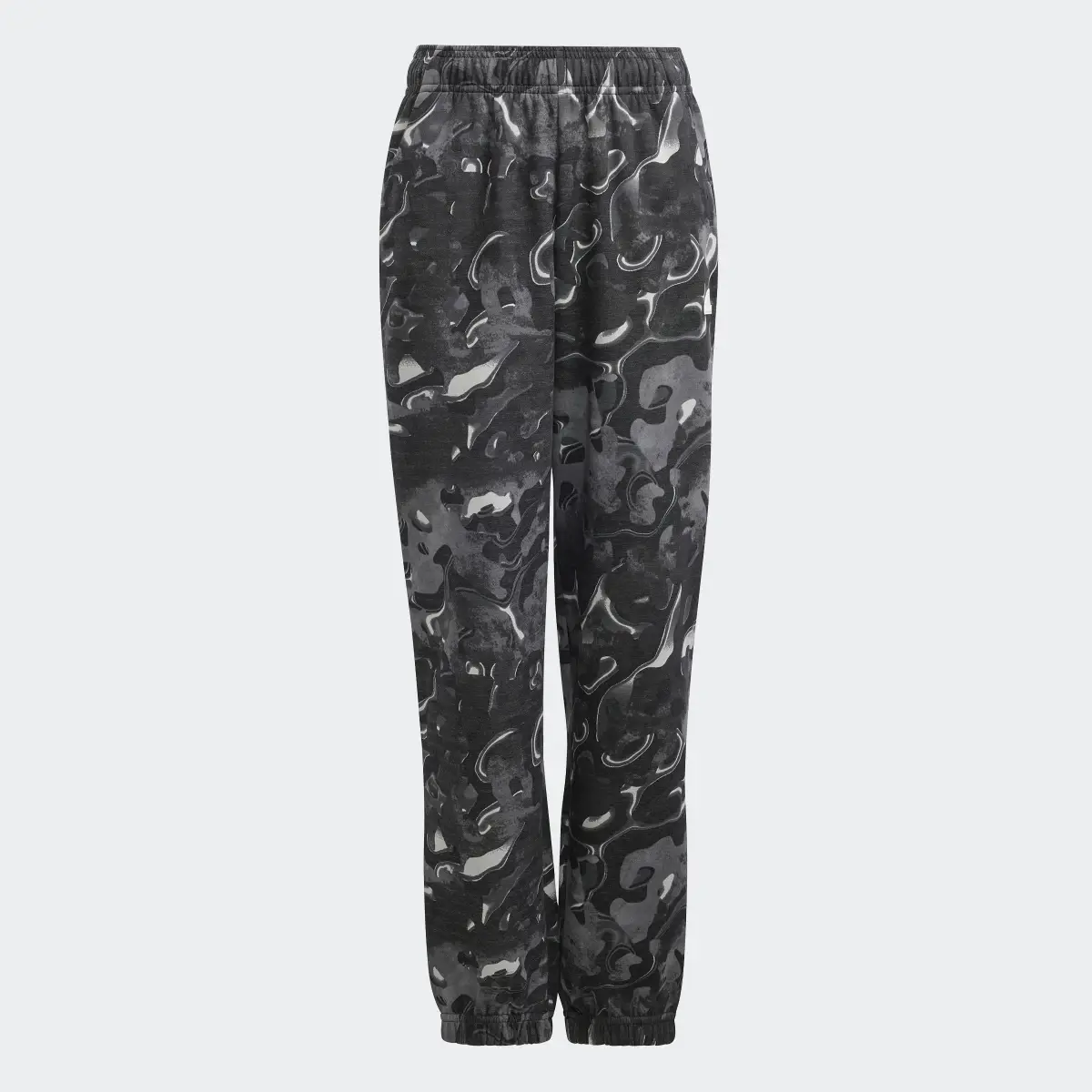 Adidas Future Icons Allover Print Joggers Kids. 3