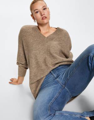 Mango V-neck sweater