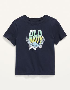 Unisex Short-Sleeve Logo-Graphic T-Shirt for Toddler blue