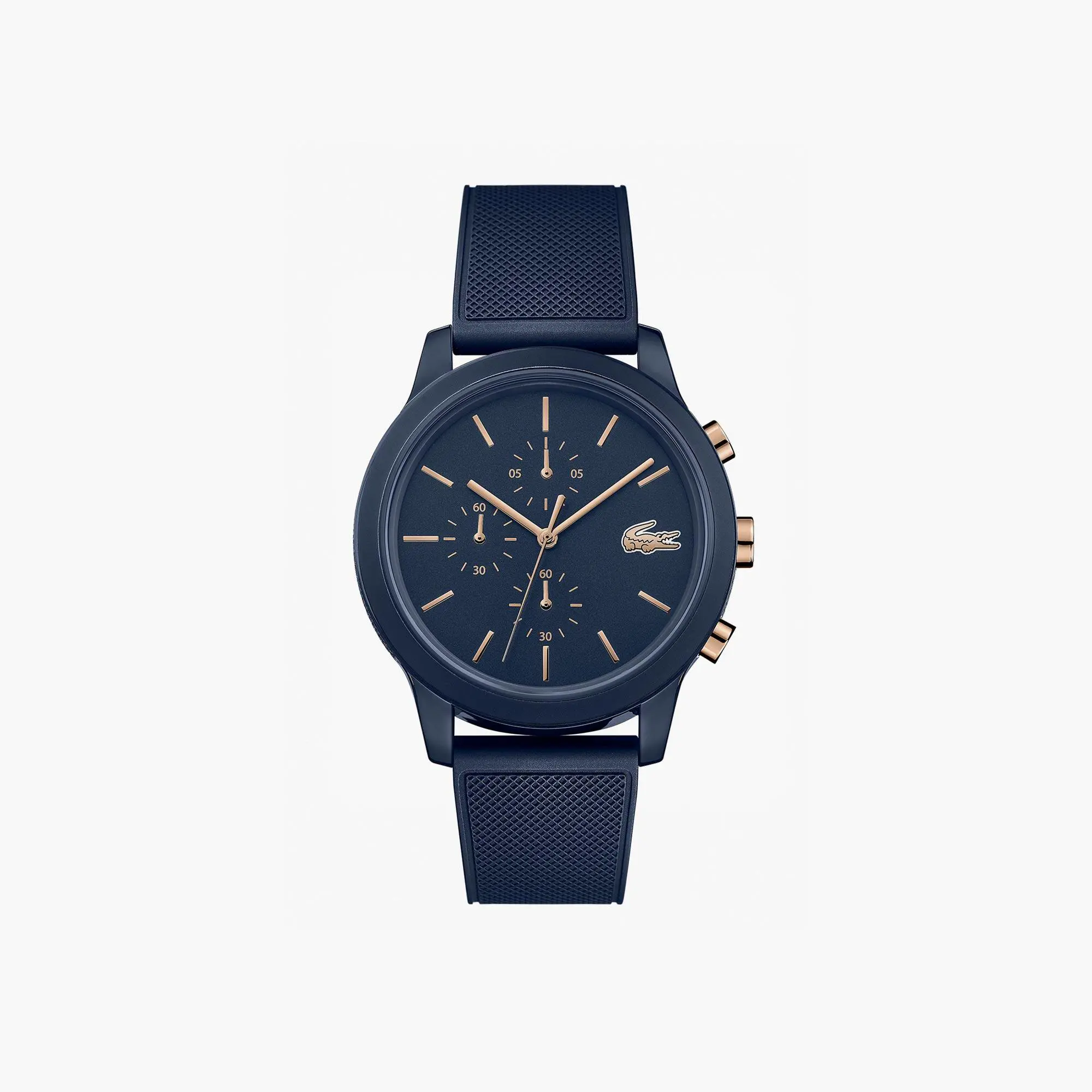 Lacoste Gents Lacoste.12.12 Watch With Navy Silicone Petit Piqué Strap. 1