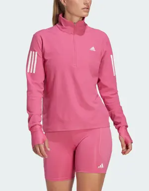 Adidas Sudadera Own the Run Running 1/2 Zip