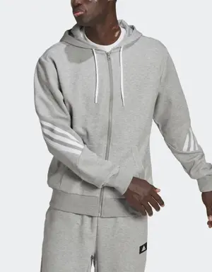 Adidas Future Icons 3-Stripes Full-Zip Hoodie