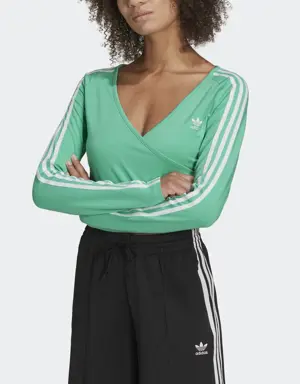 Adidas T-shirt Adicolor Classics Cropped Long Sleeve