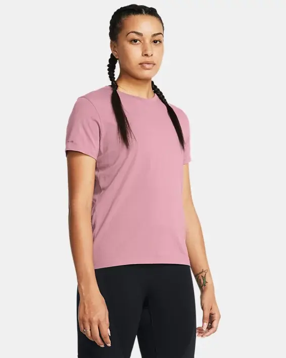Under Armour Women's UA Icon Charged Cotton® Short Sleeve. 1