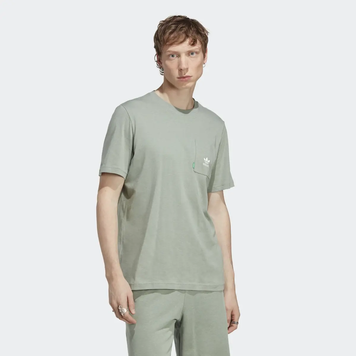 Adidas Essentials+ Made With Hemp Tee. 2