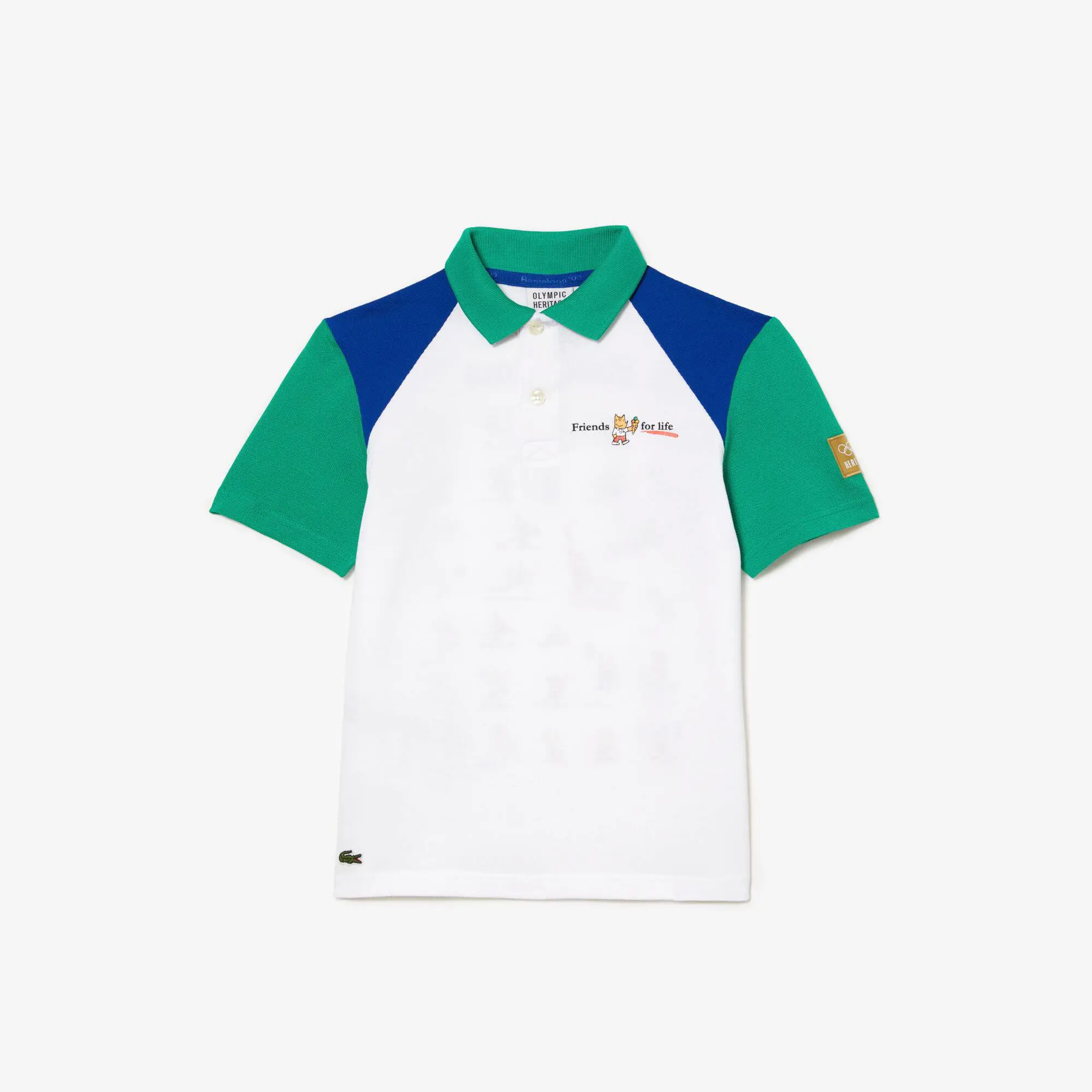 Lacoste Kids’ Lacoste Sport Barcelona Olympics Heritage Polo Shirt. 2